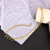 Stainless Steel Dangle Anklet for Women Fringe Chain Anklet Jewelry-Anklets-Arimonz-Arimonz