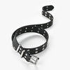 Star Eye Rivet Belt Goth Style Double Pin Buckle Waistband-Belts-Arimonz-Arimonz
