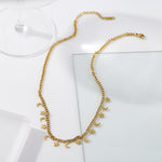 Star Moon Chain Choker Necklace for Women Jewelry Accessory for Women-Necklaces-Arimonz-Arimonz