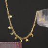 Star Moon Chain Choker Necklace for Women Jewelry Accessory for Women-Necklaces-Arimonz-Arimonz