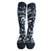 Star Moon Print Socks Women Streetwear Women Printed High Socks-Socks & Tights-Arimonz-Arimonz