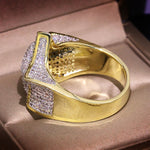 Star Pentagram Ring with Zircon Stone Fashion Jewelry for Women-Rings-Arimonz-Arimonz