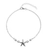 Starfish Anklet Foot Cuff Pearls Beach Anklets Summer Bohemian Jewelry-Anklets-Arimonz-Arimonz