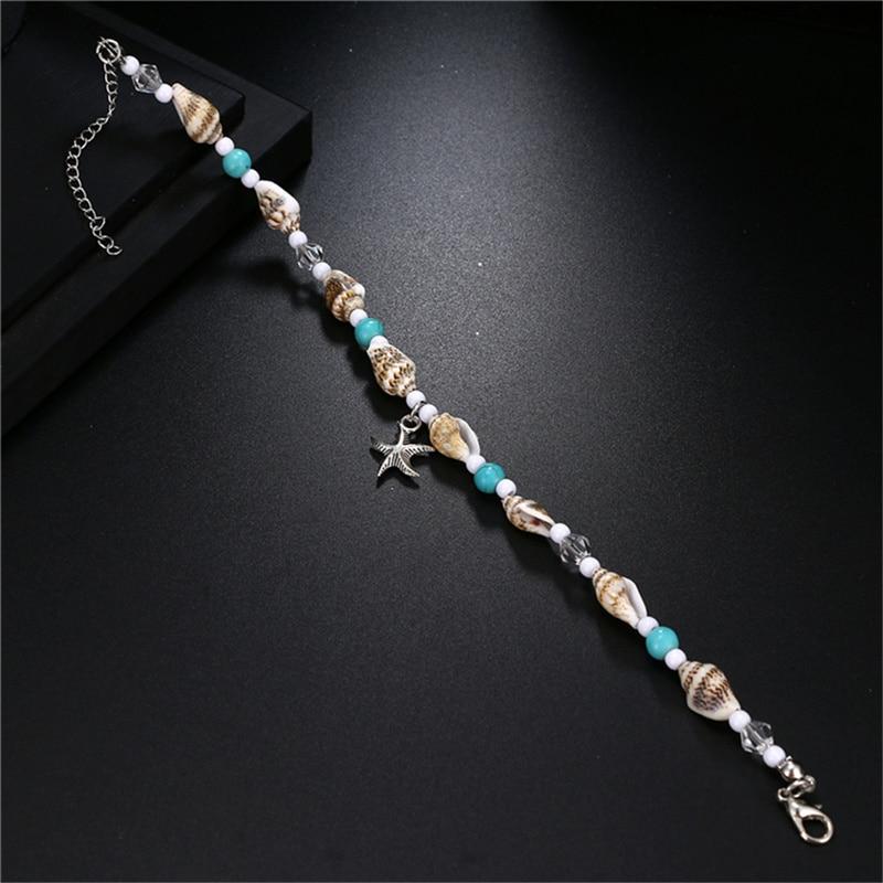 Starfish Beads Anklets For Women Beach Anklet Bohemian Foot Chain-Anklets-Arimonz-Arimonz
