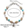 Starfish Beads Anklets For Women Beach Anklet Bohemian Foot Chain-Anklets-Arimonz-Arimonz