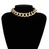 Statement Thick Chain Choker-Necklaces-Arimonz-Arimonz