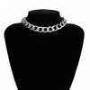 Statement Thick Chain Choker-Necklaces-Arimonz-Arimonz