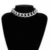 Statement Thick Chain Choker-Necklaces-Arimonz-Arimonz