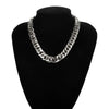 Statement Thick Chain Choker-Necklaces-Arimonz-Arimonz