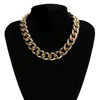 Statement Thick Chain Choker-Necklaces-Arimonz-Arimonz