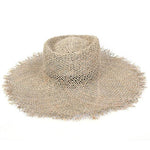 Straw Beach Visor Hats Wide Brim Sunhat Fashionable Hat For Women-Hats-Arimonz-Arimonz