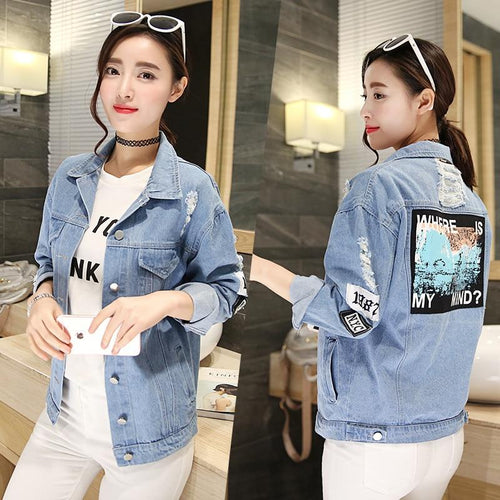 Streetstyle Denim Jacket-Jackets-Arimonz-Arimonz
