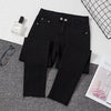 Stretch Bottoms Skinny Pants For Women Trouser Denim Pants Women Jeans-Skinny Jeans-Arimonz-black-S-Arimonz
