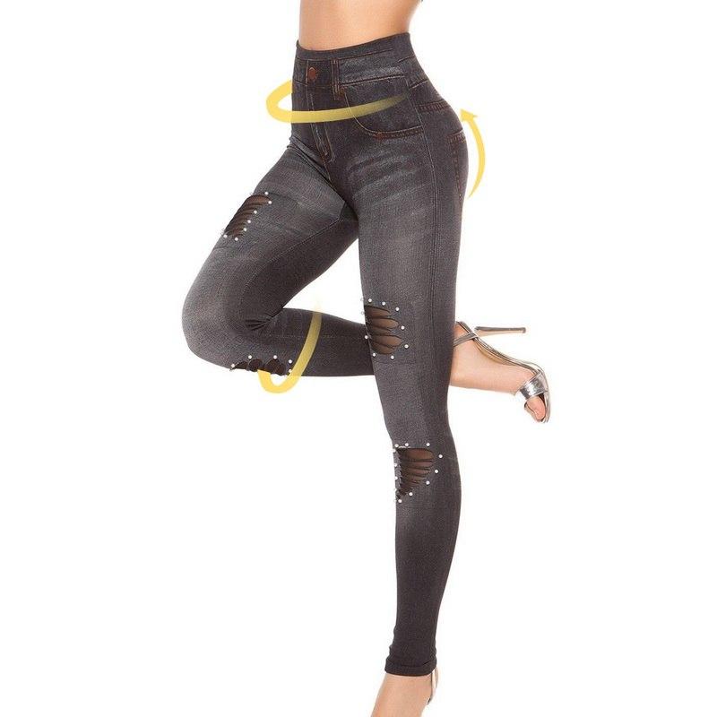 Stretch High Waist Skinny Jeans-Skinny Jeans-Arimonz-Arimonz