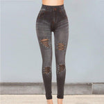 Stretch High Waist Skinny Jeans-Skinny Jeans-Arimonz-Arimonz