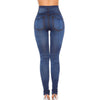 Stretch High Waist Skinny Jeans-Skinny Jeans-Arimonz-Blue-S-Arimonz