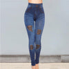 Stretch High Waist Skinny Jeans-Skinny Jeans-Arimonz-Arimonz