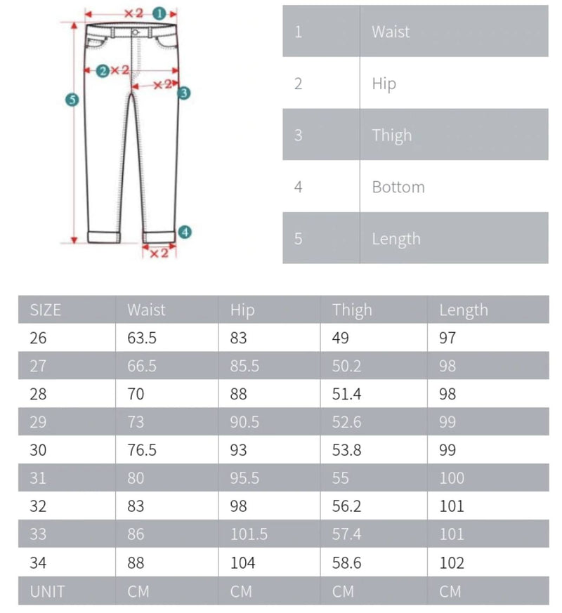 Stretchy Long Straight Jean-Straight Jeans-Arimonz-Arimonz