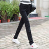 Stretchy Long Straight Jean-Straight Jeans-Arimonz-BLACK-26-Arimonz