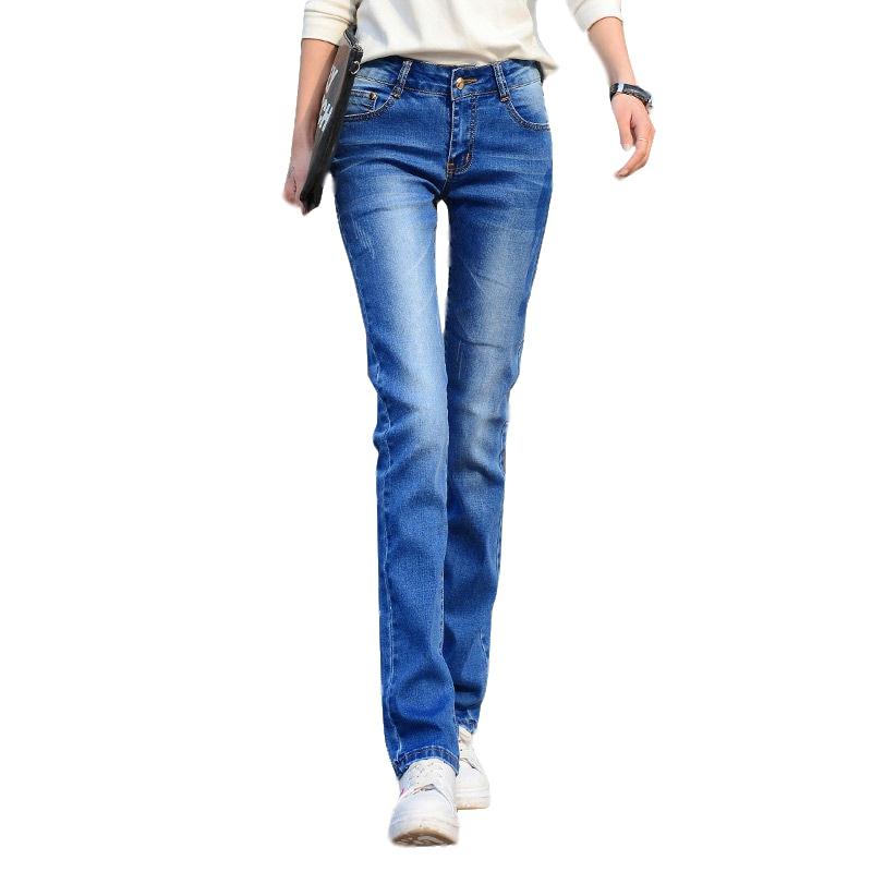 Stretchy Long Straight Jean-Straight Jeans-Arimonz-Arimonz
