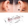 Stud Earrings Punk Style Piercing Earring Jewelry-Earrings-Arimonz-Arimonz