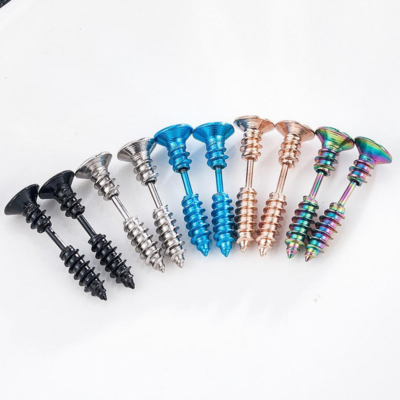 Stud Earrings Punk Style Piercing Earring Jewelry-Earrings-Arimonz-Arimonz