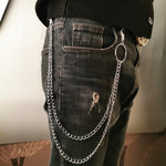 Stylish Waist Pants Belt Chain Multilayer Chain Ring Trousers Belt-Belts-Arimonz-Two layer chain-Arimonz