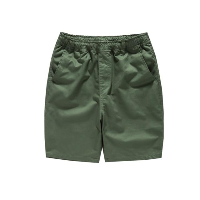 Summer Basic Women's Shorts Classic Wide Leg Comfy Casual Shorts For Women-Shorts-Arimonz-navy green-M-Arimonz