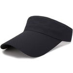 Summer Breathable Air Sun Hats Men Women Adjustable Visor Cap-Women's Caps-Arimonz-Dark Grey-Arimonz