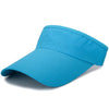 Summer Breathable Air Sun Hats Men Women Adjustable Visor Cap-Women's Caps-Arimonz-Light Blue-Arimonz