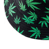 Summer Bucket Hats Reversible Leaves Printing Women Cap Outdoor Hat-Bucket Hats-Arimonz-Arimonz