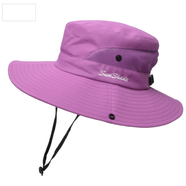 Summer Hat for Women UV Protection Sun Bucket Hat Wide Brim Hat-Bucket Hats-Arimonz-Style 12-Arimonz