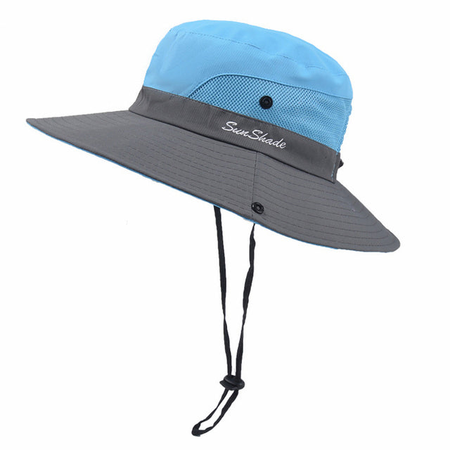 Summer Hat for Women UV Protection Sun Bucket Hat Wide Brim Hat-Bucket Hats-Arimonz-Style 4-Arimonz