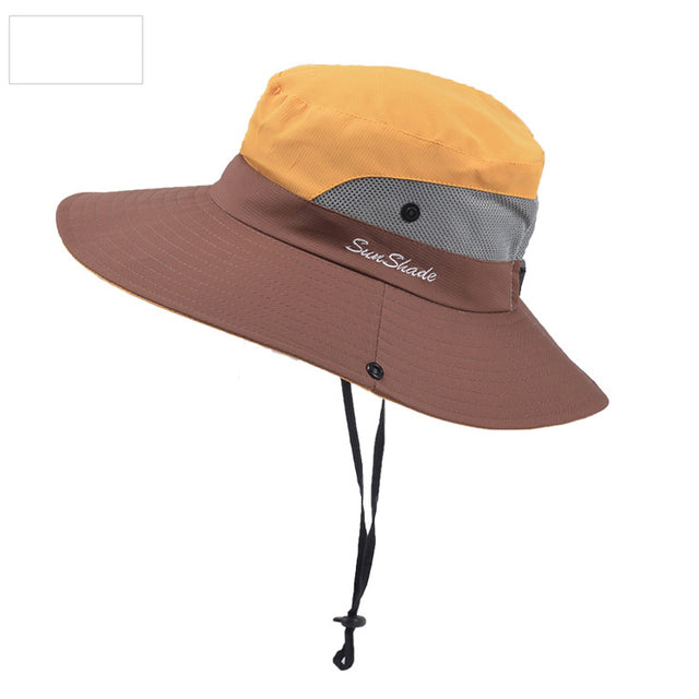 Summer Hat for Women UV Protection Sun Bucket Hat Wide Brim Hat-Bucket Hats-Arimonz-Style 6-Arimonz