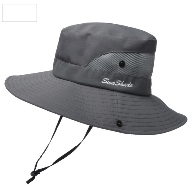 Summer Hat for Women UV Protection Sun Bucket Hat Wide Brim Hat-Bucket Hats-Arimonz-Style 9-Arimonz