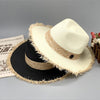Summer Hat Handmade Raffia Fedora Hats For Women Popular Cool Hat-Summer Hats-Arimonz-Arimonz