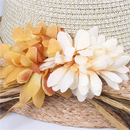 Summer Hat Women Straw Cap Big Brim Sun Hat For Girl Beach Hat-Summer Hats-Arimonz-Arimonz