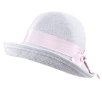 Summer Hat Women Straw Cap Big Brim Sun Hat For Girl Beach Hat-Summer Hats-Arimonz-gray-Arimonz