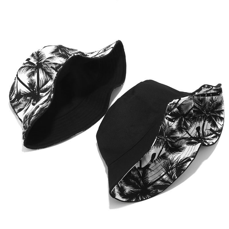 Summer Reversible Printed Fisherman Caps Bucket Women Hats-Bucket Hats-Arimonz-Arimonz