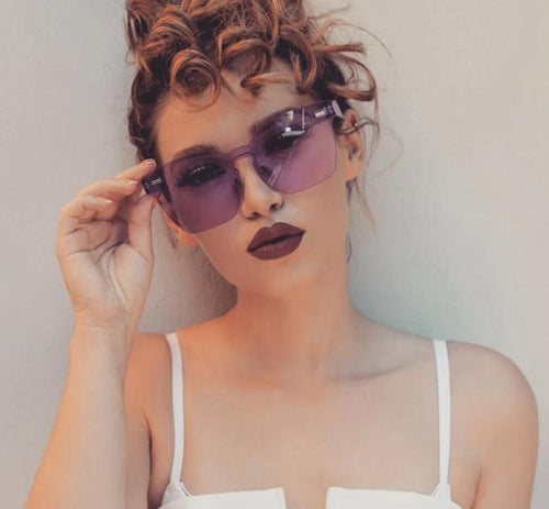 Summer Rimless Square Shades-Sunglasses-Arimonz-Arimonz