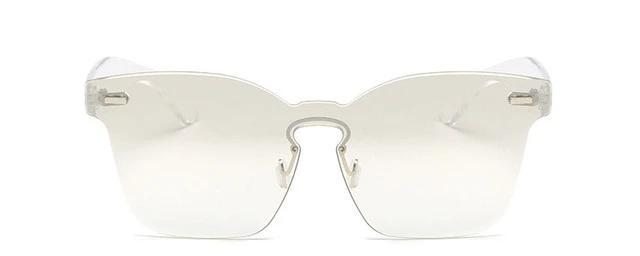 Summer Rimless Square Shades-Sunglasses-Arimonz-Transparent-Arimonz