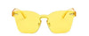 Summer Rimless Square Shades-Sunglasses-Arimonz-Yellow-Arimonz