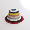 Summer Straw Crochet Bucket Hat Women's Foldable Panama Cap Beach Hat-Bucket Hats-Arimonz-Red-Arimonz