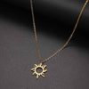 Sun Pendant Necklaces Charm Women Fashion Jewelry-Necklaces-Arimonz-gold-Arimonz