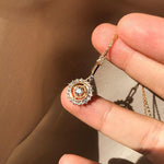 Sunflower Necklace for Women Chain Necklace Fashion Jewelry-Necklaces-Arimonz-Arimonz