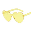 Sunglasses - Love Heart Sunglasses For Women Fashionable Cute Sunglasses