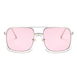 Sunglasses - Oversized Square Sunglasses Women Retro Sunglasses