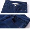 Super Warm Plus Size Winter Jeans for Women High Waist Skinny Trousers-Skinny Jeans-Arimonz-Arimonz