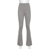 Sweatpants Tracksuit Women Pants Casual High Waist Side Split Trousers-Pants-Arimonz-Arimonz