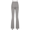 Sweatpants Tracksuit Women Pants Casual High Waist Side Split Trousers-Pants-Arimonz-Arimonz